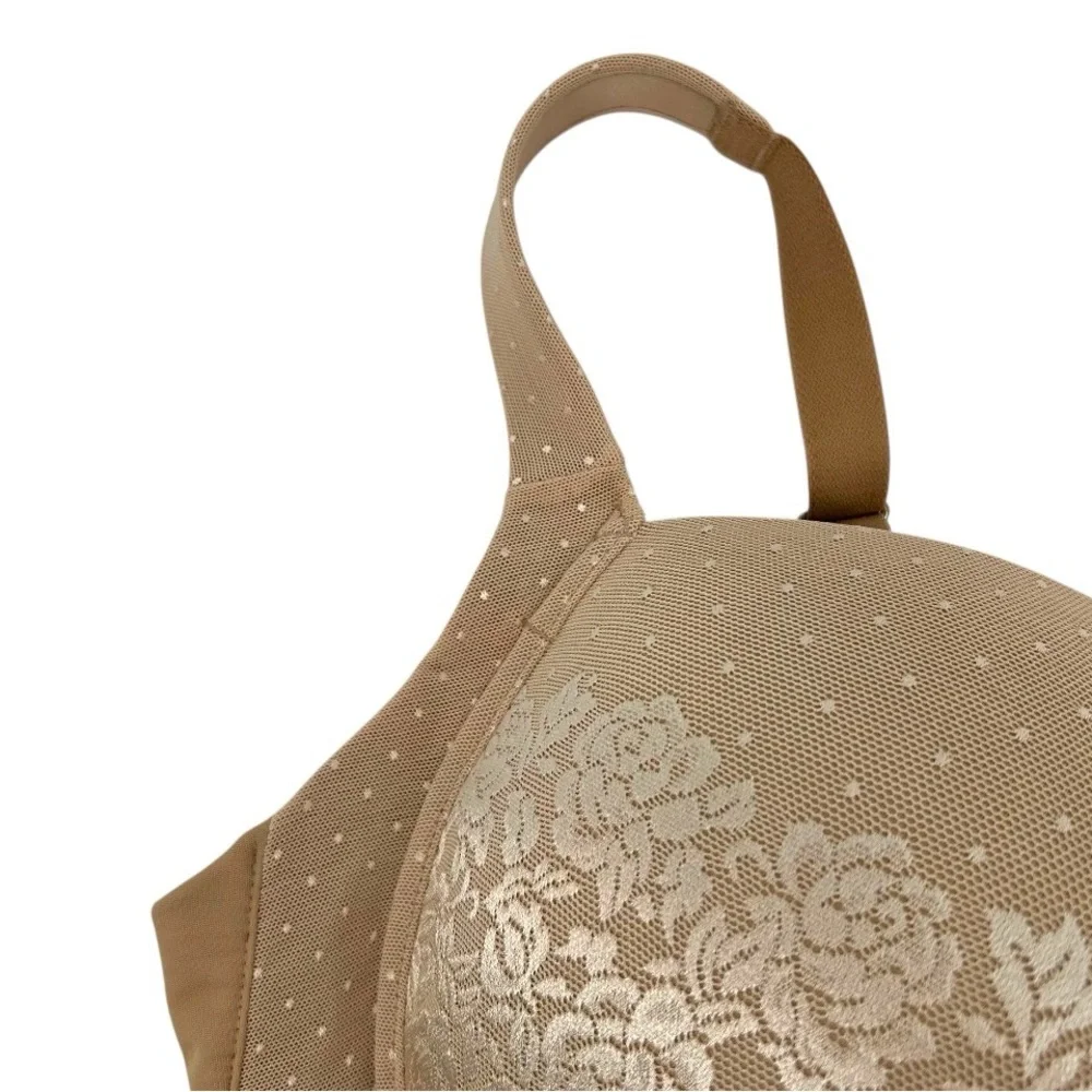 NWT Soma Stunning Support Full Coverage Bra in Light Nude Size 42DDD NEW